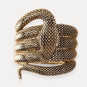 🔥🔥Zara Gold Snake Wrap Bracelet